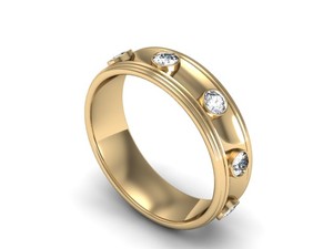 Cera de anillo de boda CBC-001