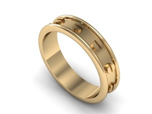 Cera de anillo de bodas BTC-001