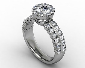 Cera de anillo con roseta CUS-C1